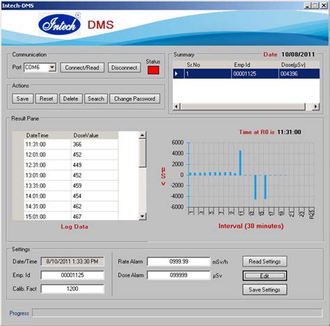 dosimeter software.